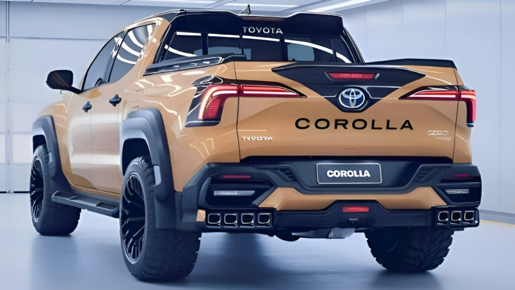 Toyota Corolla Pickup 2026: l’alliance audacieuse entre style et utilité